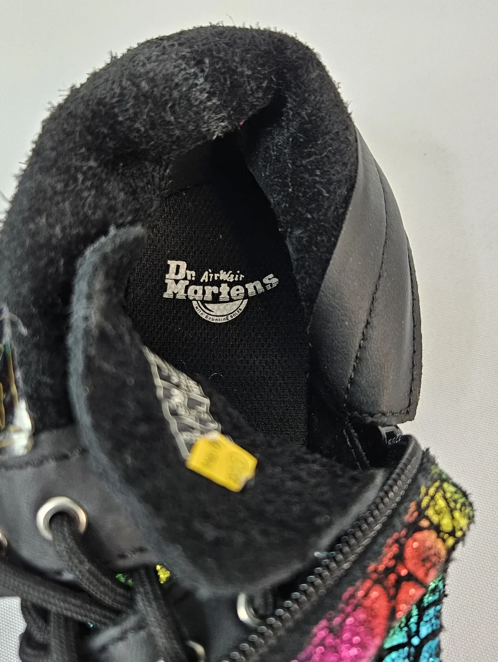 Dr. Martens Kids 1460 Pascal Metallic Boots Size US 4M